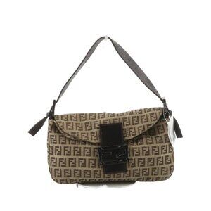 Fendi Zucchino Baguette Beige